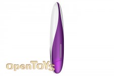 F11 Vibrator - White/Violet 