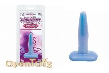 Iridescent Butt Plug - Small - Blue 