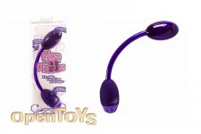 Flex-A-Pleasure Vibrating Massager - Purple 