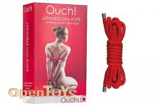 Japanese Mini Rope - 1,5 Meter - Red 