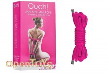 Japanese Mini Rope - 1,5 Meter - Pink 