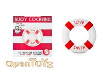 Buoy Cockring - Love Saver - Red 
