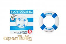 Buoy Cockring - Welcome on Board - Blue 