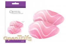 Crystal Glass Egg - Pink 