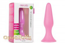 Silky Buttplug Big Size - Pink 