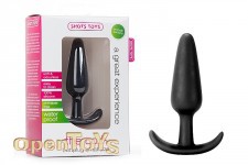 The Cork - Buttplug Small Size - Black 