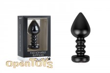 Fashionable Buttplug - Black 