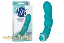 Change It Up! - 10 Function Silicone Massager - Teal 