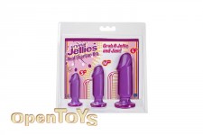 Crystal Jellies Anal Starter Kit - Purple 