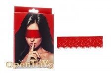 Mystere Lace Mask - Red 