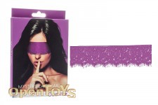 Mystere Lace Mask - Purple 