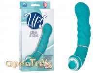 Give It Up! - 10 Function Silicone Massager - Teal 