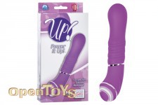 Power It Up! -10-Function Silicone Massager - Purple 