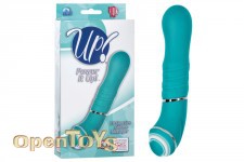 Power It Up! -10-Function Silicone Massager - Teal 