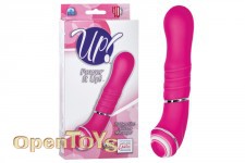 Power It Up! -10-Function Silicone Massager - Pink 