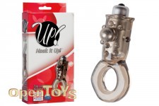 Hook It Up! - Top Loading Beaded Ring - Smoke 