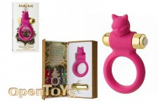 Wonderland - The Kinky Kat C-Ring - Pink 