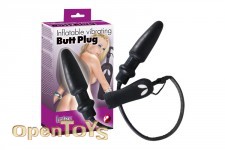 Inflatable vibrating Butt Plug 