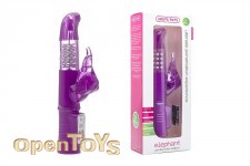 Elephant - 8-Speed Vibrator - Purple 