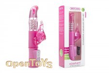 Elephant - 8-Speed Vibrator - Pink 