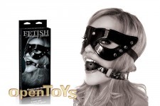 Masquerade Mask and Ball Gag 