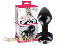 Anal Plug Heavy Diamond - Medium Size 