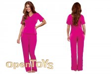 Lounge Pant Pink - Large 