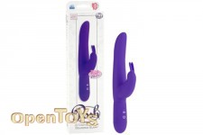 10 Function Silicone Bounding Bunny - Purple 