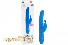 10 Function Silicone Bounding Bunny - Blue 
