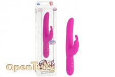 10 Function Silicone Bounding Bunny - Pink 