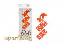 Silicone Lovers Cage - Orange 