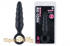 Butt Plug 4 Zoll - Black 