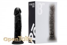 Realistic Cock - 8 Zoll - Black 