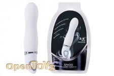 Snoo 10 Function Silicone Vibrator 9 cm - White 