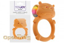 Happy Hippo C-Ring - Orange 