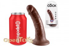 6 Inch Cock - Brown 