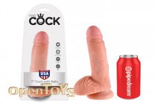 7 Inch Cock - with Balls - Skin 