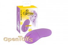 Smile Cuty Touch Vibrator - Purple 