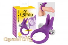 Smile Vibrating Cock Ring Rabbit 