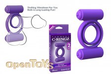 Silicone Double Delight - Purple 