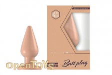 Buttplug - Rubber - 4 Inch - Model 2 - Flesh 