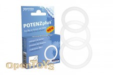 POTENZplus Transparent - 3er Mix S/M/L 