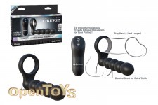 Remote Control Double Penetrator - Black 