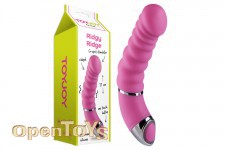 Ridgy Ridge Vibrator - Pink 