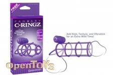 Vibrating Climax Cage - Purple 