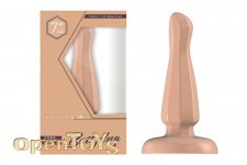 Buttplug - Rubber - 7 Inch - Model 3 - Flesh 