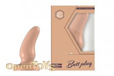 Buttplug - Rubber - 4 Inch - Model 7 - Flesh 