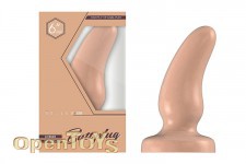 Buttplug - Rubber - 6 Inch - Model 7 - Flesh 