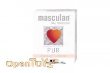 Masculan Kondome - Pur - 3er Pack 
