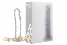Realistic Cock - 8 Inch - Transparent 